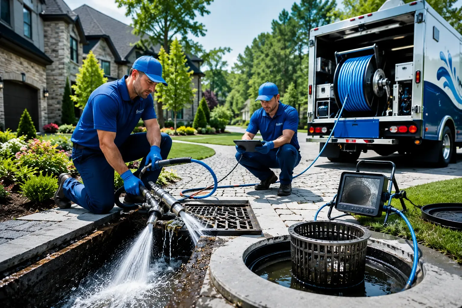 Local outdoor drain cleaning professionals in Marland, OK