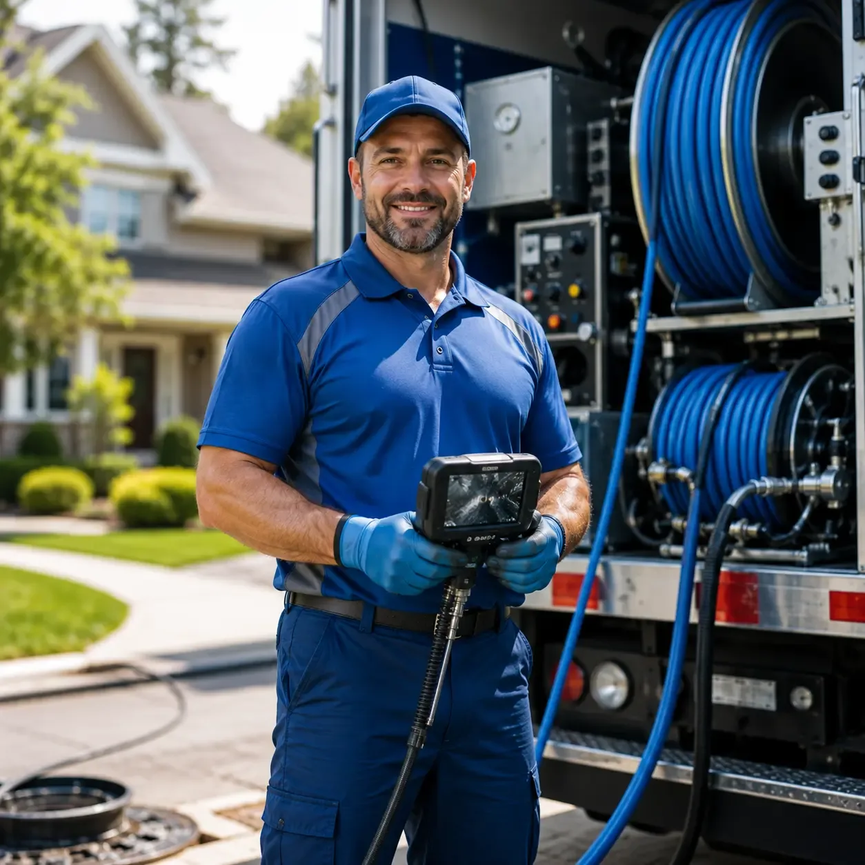 Local outdoor drain cleaning specialists in Marland, OK